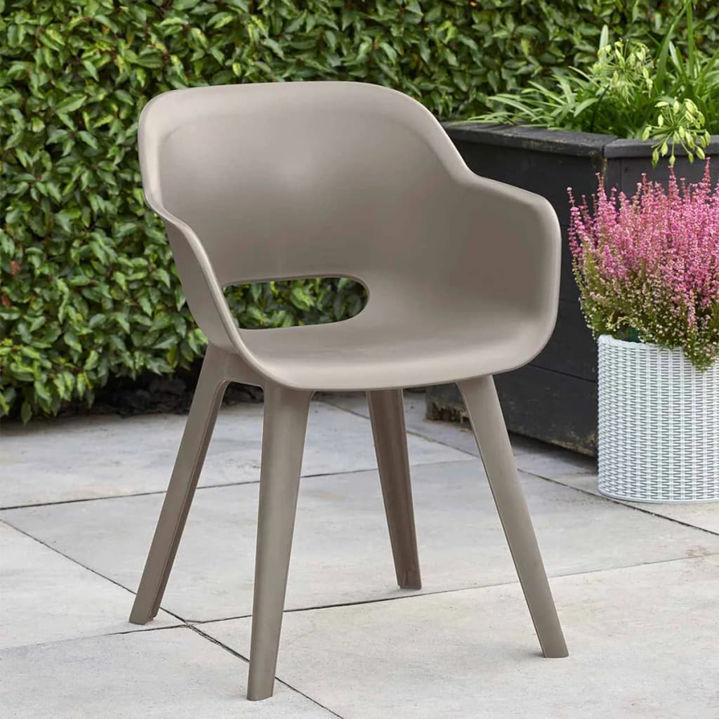 Allibert Tuinstoel Akola cappuccino 238359